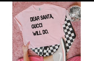 Dear Santa Gucci will do