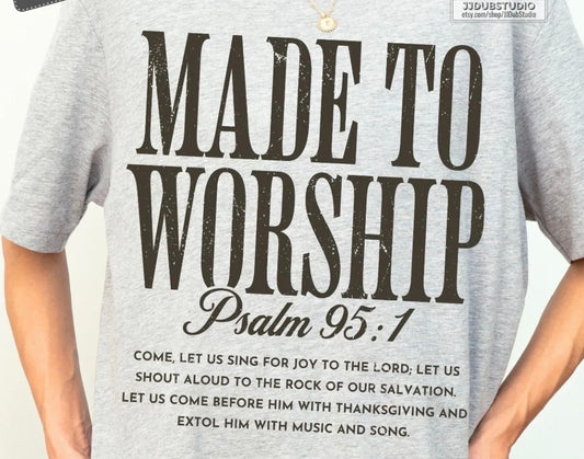 Made to Worship