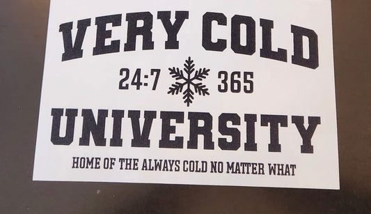 Very cold university